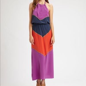 Bcbg color block dress